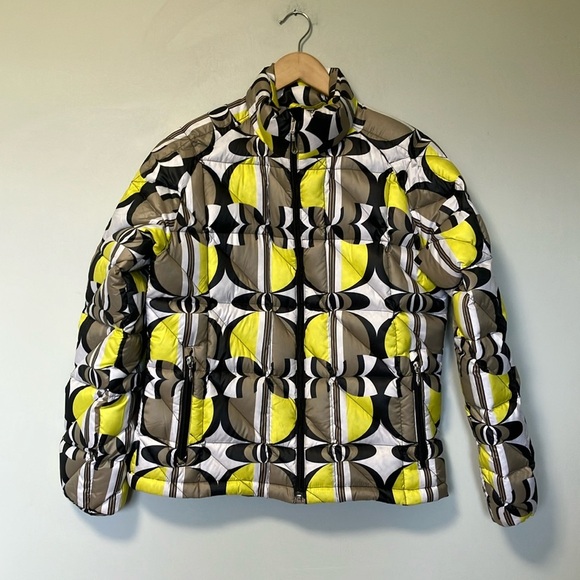 Obermeyer Geometric Puffer Jacket - Picture 1 of 6